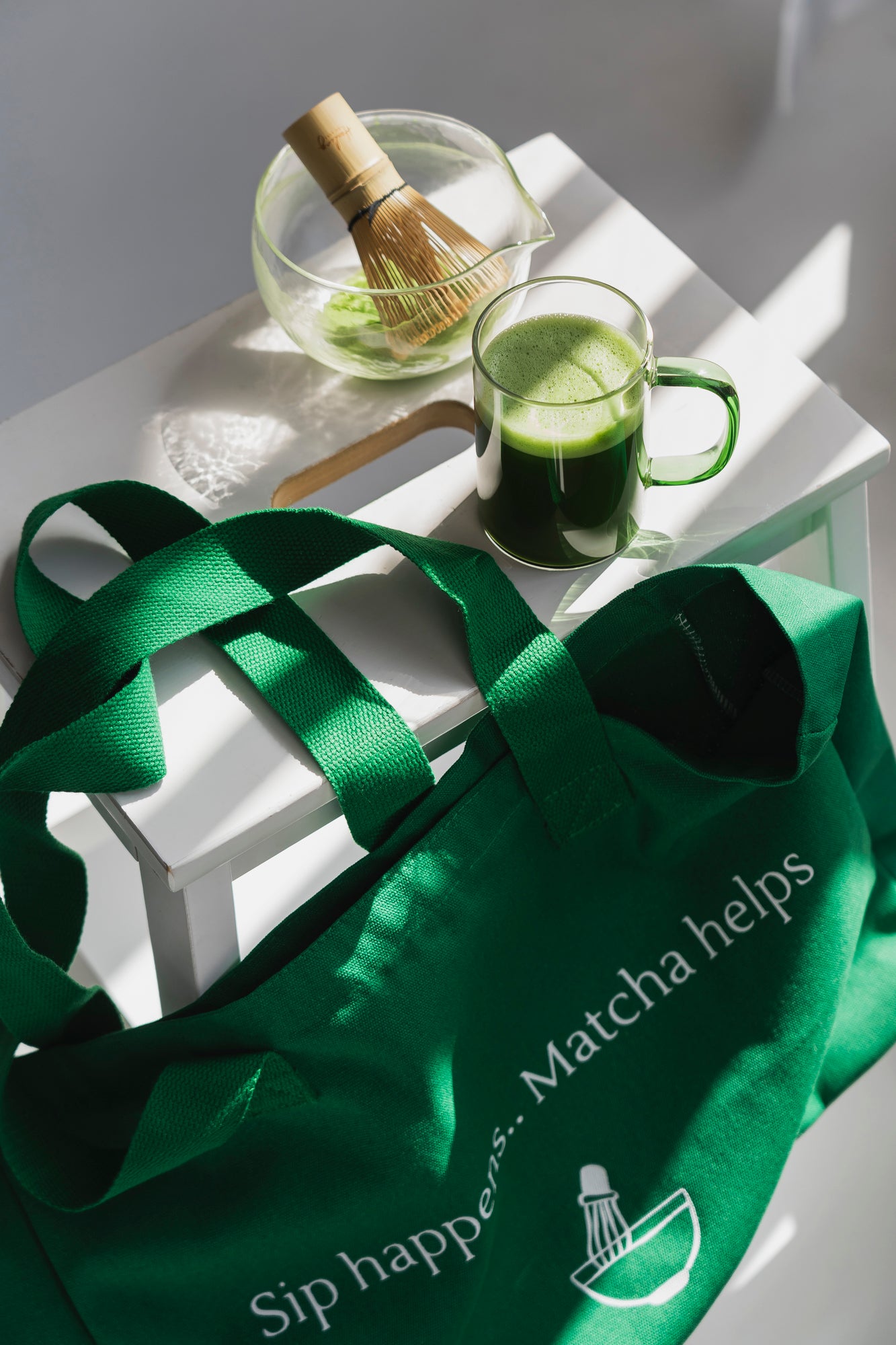 Glass Matcha Bowl
