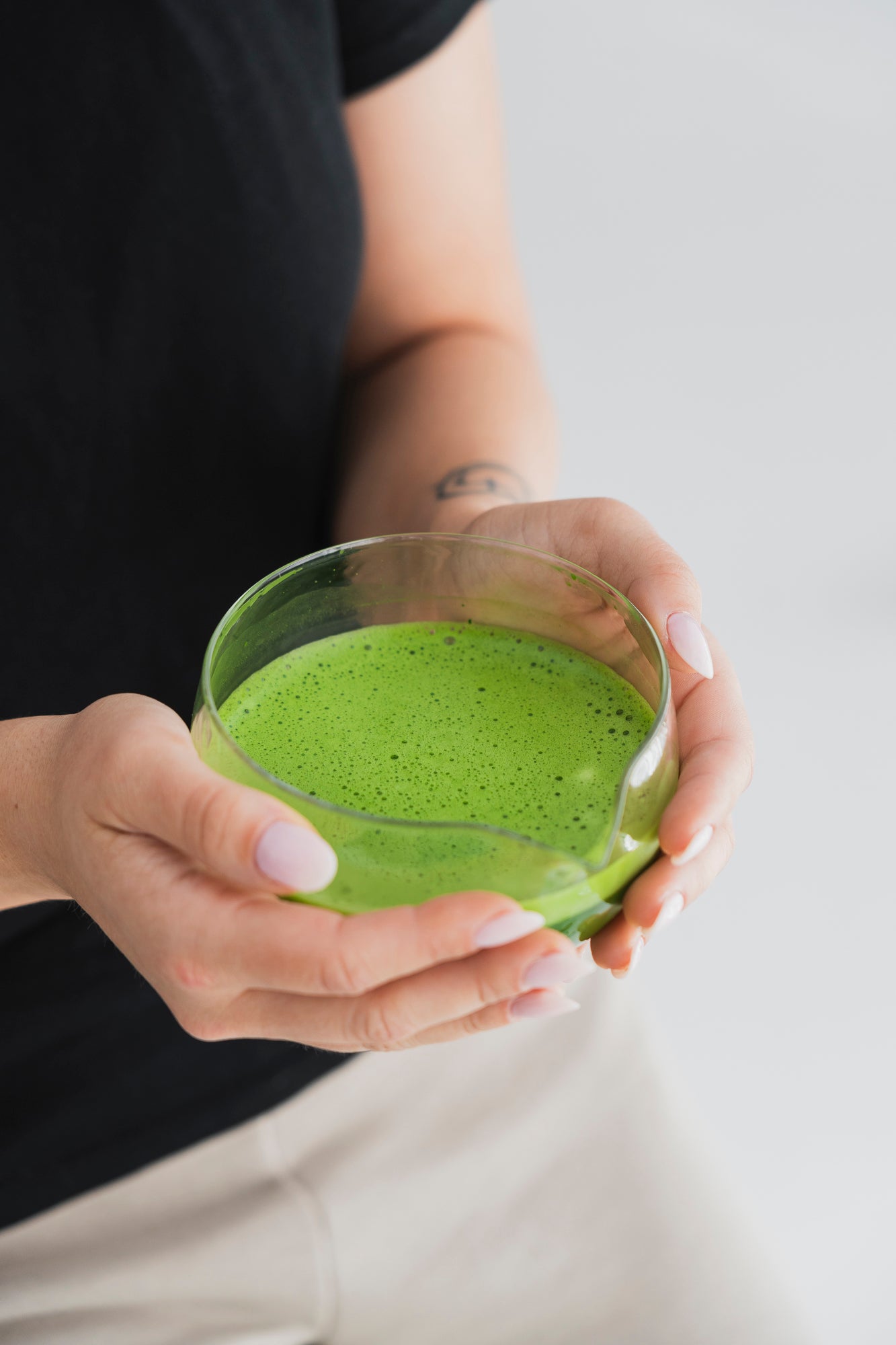Glass Matcha Bowl