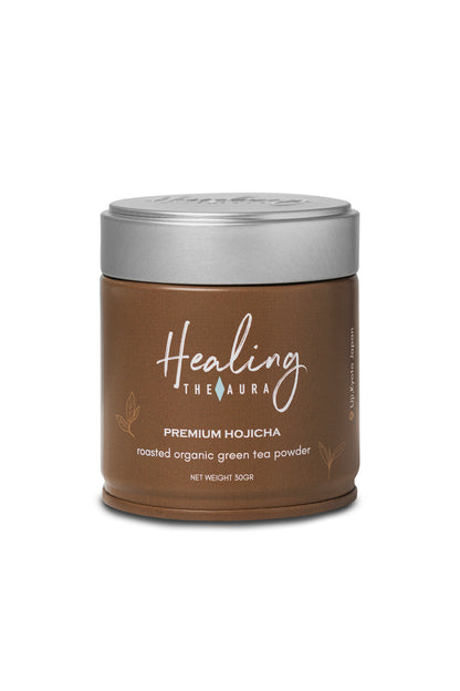 Premium Organic Hojicha 30g tin