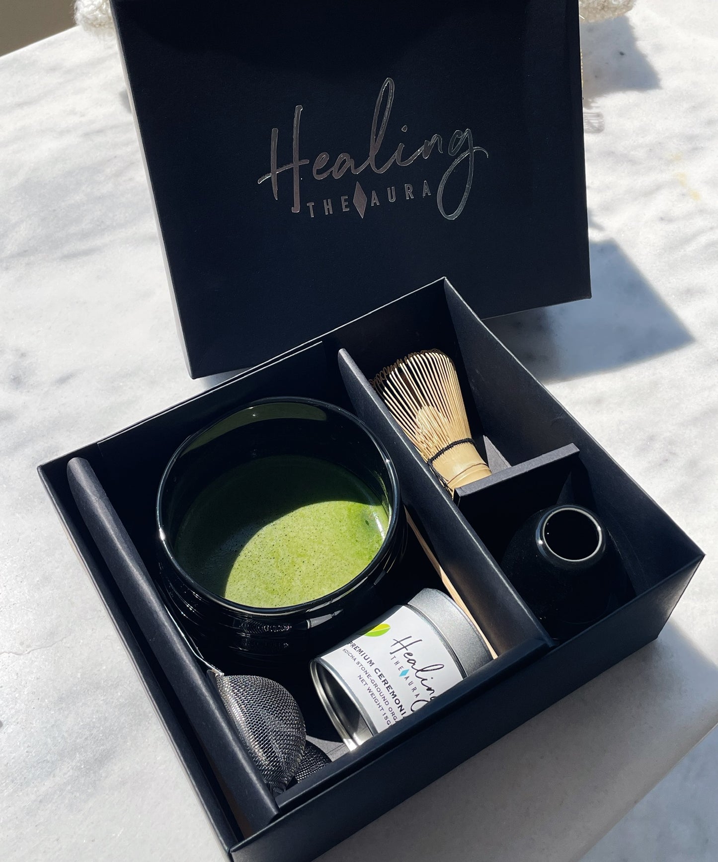 matcha kit αξεσουαρ σκόνη matcha